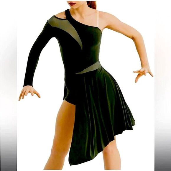 Weissman Other - Weissman Dance costume black dress How'd We End Up Here 10889 SA adult